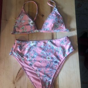 High waisted bikini